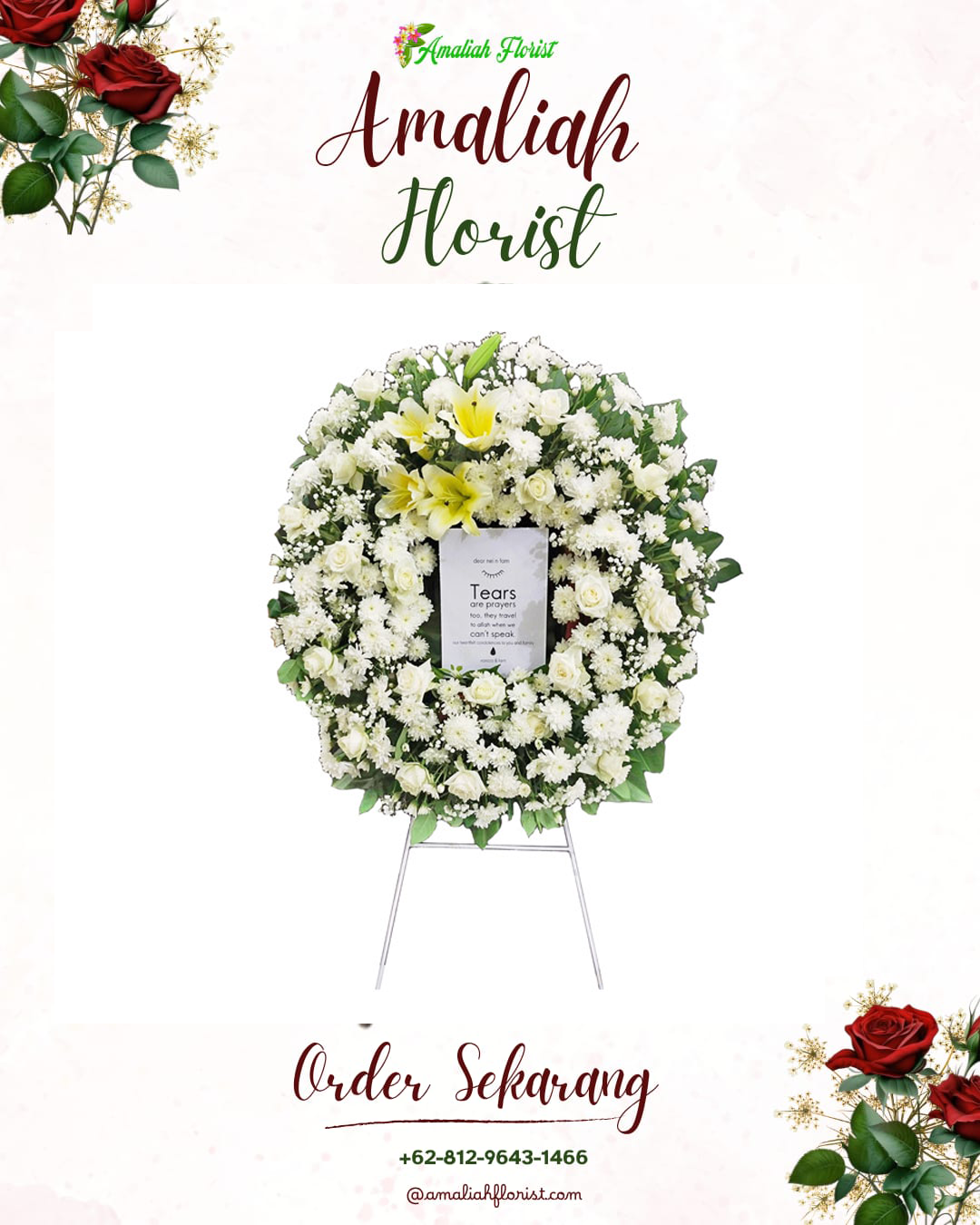 Krans Bunga Duka Tapanuli Tengah